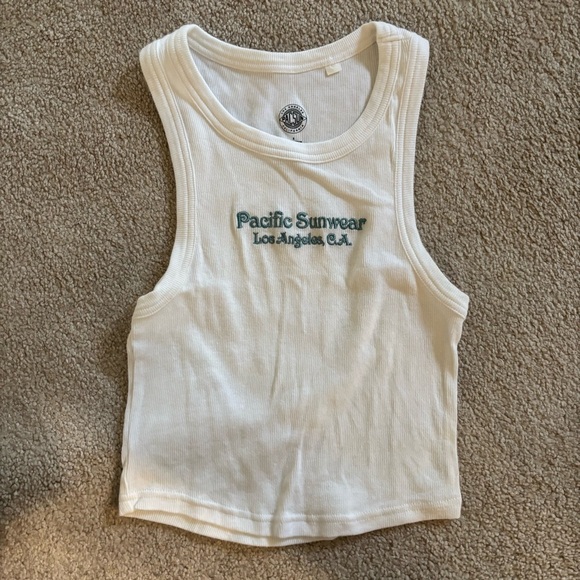 PacSun Cropped Tank Top - Size S - Picture 1 of 3